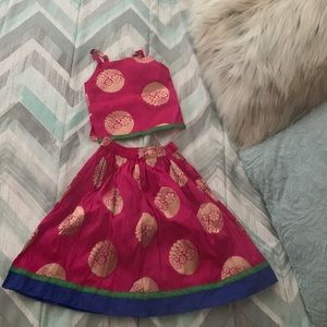 Kids lehenga